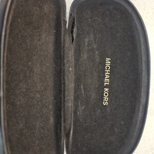Michael Kor Dark Brown Sunglasses Case